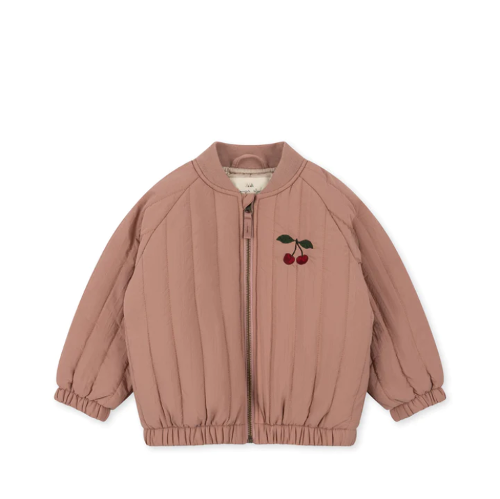 콩제슬래드 키즈 경량 패딩 봄버 재킷 핑크 채리 - 부루 구매대행