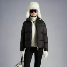 [해외] 몽클레어 안테른 Anterne 여성 쇼트 다운 재킷 - 부루 구매대행