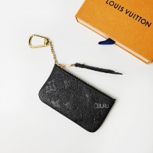 루이비통 모노그램 키링 지갑 파우치 앙프렝뜨 블랙 M80879 - 부루 구매대행